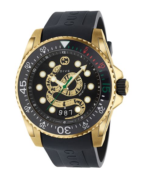 gold watch mens gucci|men's luxury watches gucci.